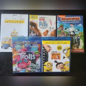 Kids DVD/ Blu-ray Bundle